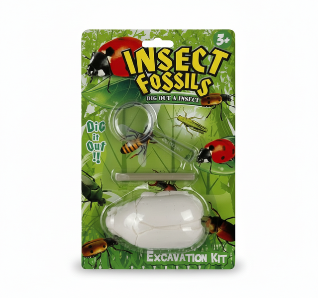 Edu Excavation Insect Fossil Kit for Kids - Hands-On Learning Activity