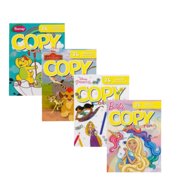 Disney - Copy Colouring And Activity Book