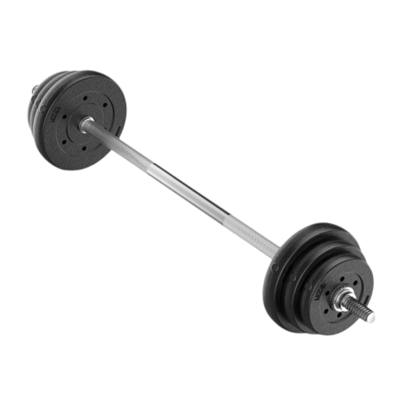 Gym Weightlifting Barbell for Arm and Muscle Training - 50 Kg x 120cm