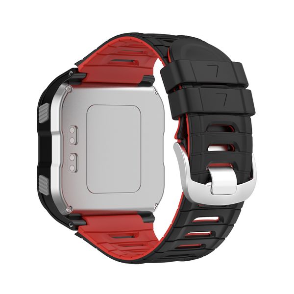 Silicone Band Strap for Garmin forerunner 920XT Black Red