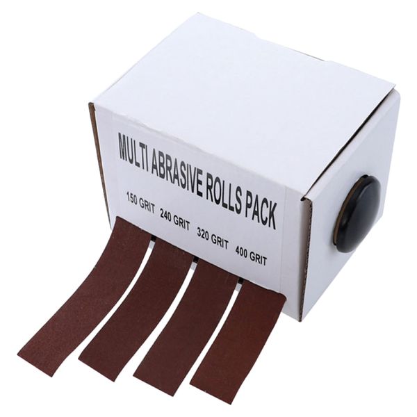 Tools DIY Abrasive Sandpaper Grit Roll For Polishing Metal 4 Set-130cm