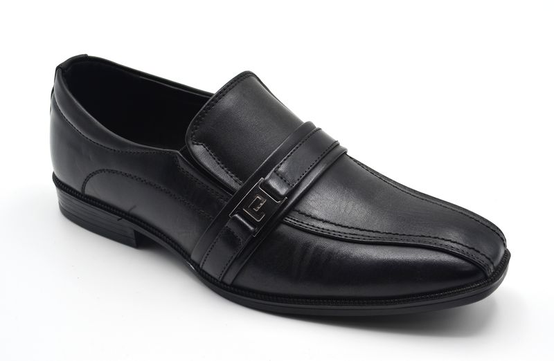 TTP Men's Classic Swirl Toe Dress Shoe with Side Goring