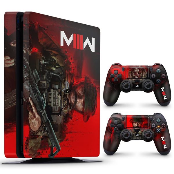 Decal Skin Compatible with PS4 Slim - Modern Warfare III (Decal Only)