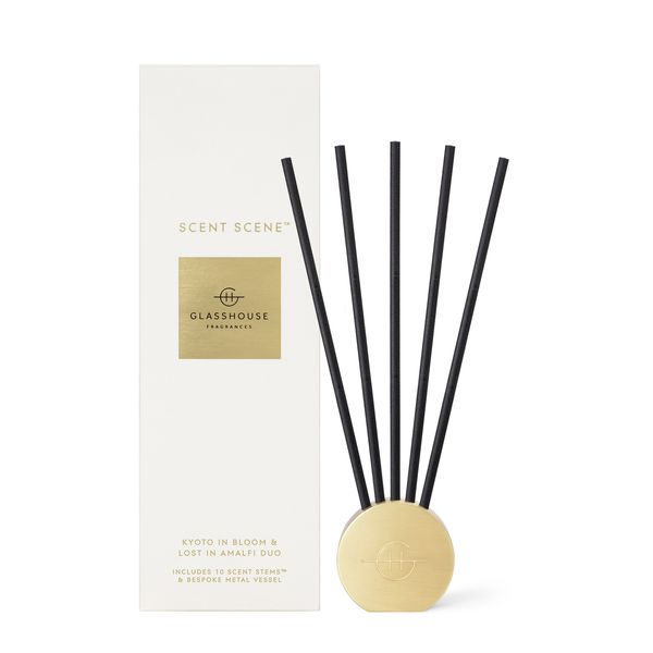 Glasshouse Scent Stem Duo - Lost in Amalfi &amp; Kyoto in Bloom