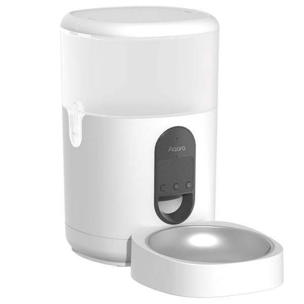 Aqara Smart Pet Feeder C1 - Schedule Feeding, Google, Alexa Needs Aqara Hub