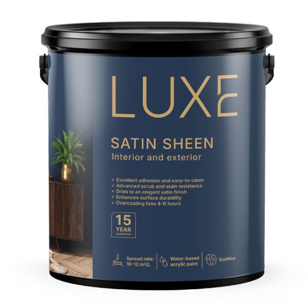 LUXE DECO Satin Sheen Paint - 5L