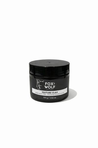 Fox &amp; Wolf - Matte Texture Hair Clay (100g)