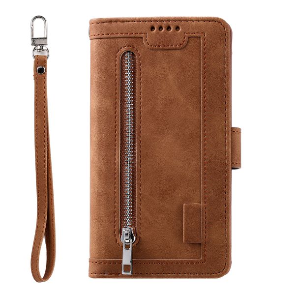 Multifunctional Zipper Phone Case Compatible with Samsung Galaxy S20 Cover