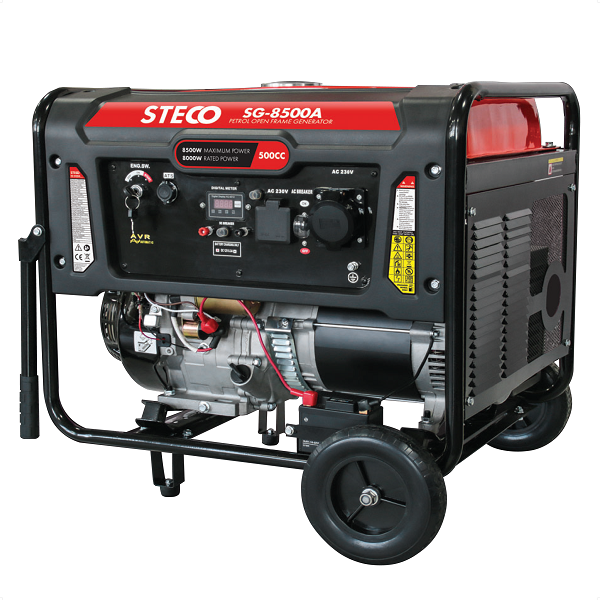 Steco Sg-8500a Generator 8500w 4-Stroke Auto-Start