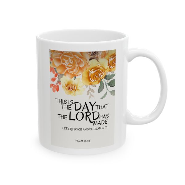 Imaging Architects This Is the Day Ceramic Mug, 11oz