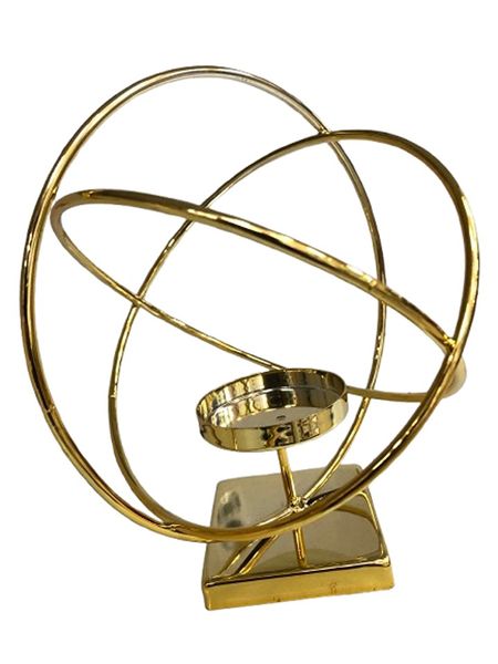 Aluminum Round Ball Candle Stan/ Holder