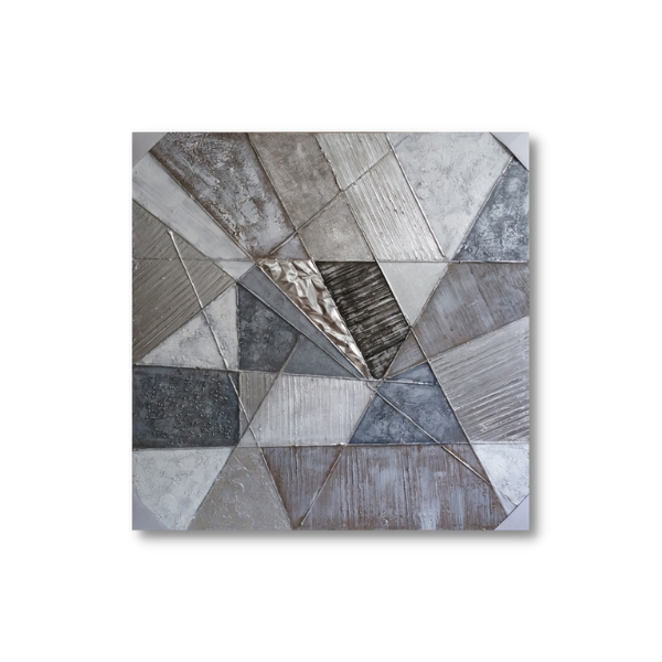 Canvas - Abstract - Shape Shifter II- 1000mmx1000mm