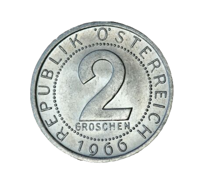 1966 2 groschen