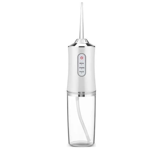 Portable Rechargeable Water Flosser with 4 Nozzles, Dental Oral Irrigator