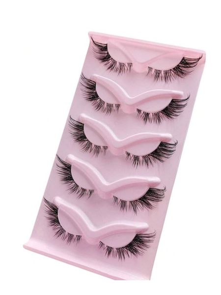 Criss Cross Fox Eye-Lash - 5 Pairs