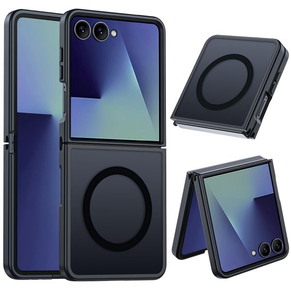 Magnetic Shockproof Matte Case Compatible With Samsung Galaxy Z Flip 7 5G