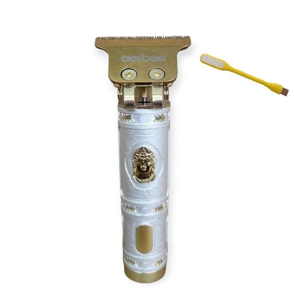 Professional Rechargeable Buddha Hair Clipper + Usb Light