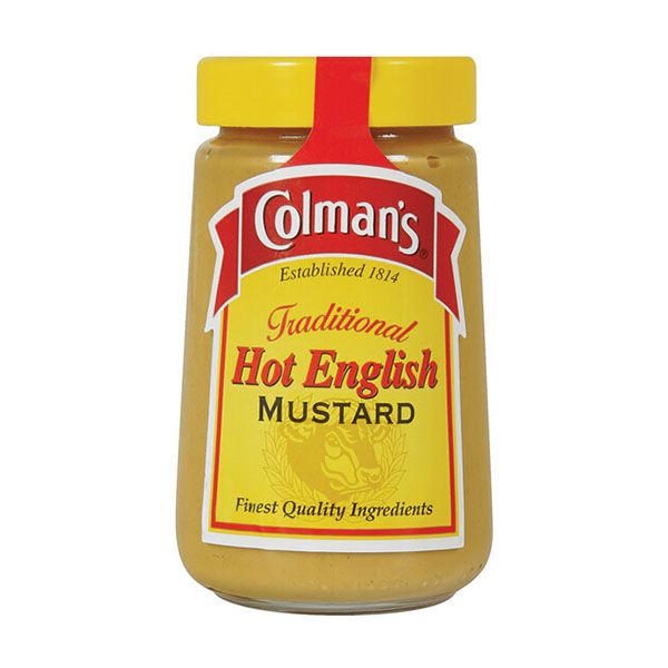 Colmans Traditional Mustard Hot English (6 x 168g)