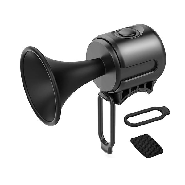 120dB Electronic Bicycle Bell with IPX4 Waterproof for Adults/Kids