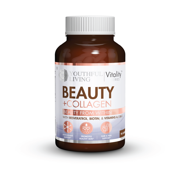 YL Vitality - Beauty + Collagen - Peptan Collagen - Capsules (90)