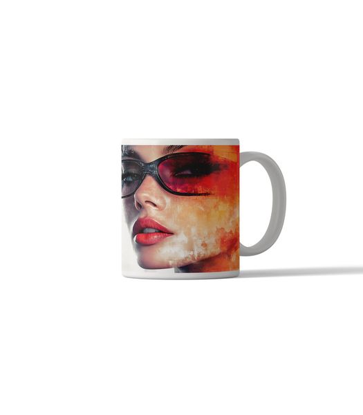 Retro Girls DSG 9 Printed Coffee Mug