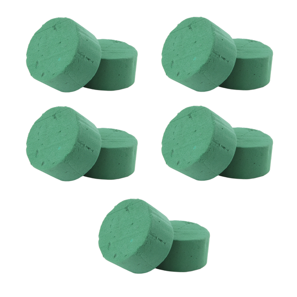 10 Pieces Wedding Aisle Diy Craft Floral Arrangement Foam Round Brick