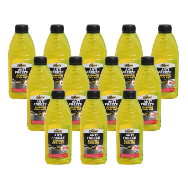 Shield Anti- Freeze -Summer Coolant - 12 pack x 1L