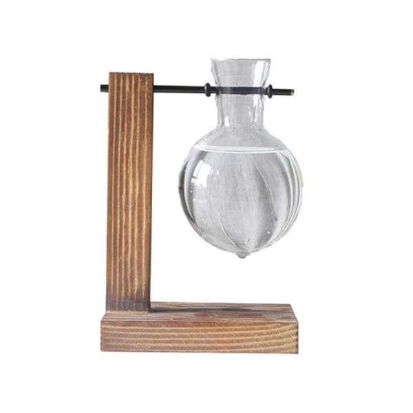 Vase Glass Bottle Clear One Pot