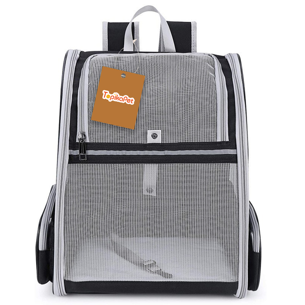Topika Backpack Pet Carrier for Small Dogs &amp; Cats, Breathable Cat Carrier