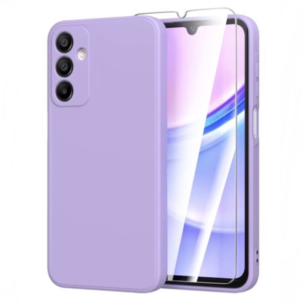 Cover Compatible with Samsung Galaxy S24 - Cover &amp; Screen Protector