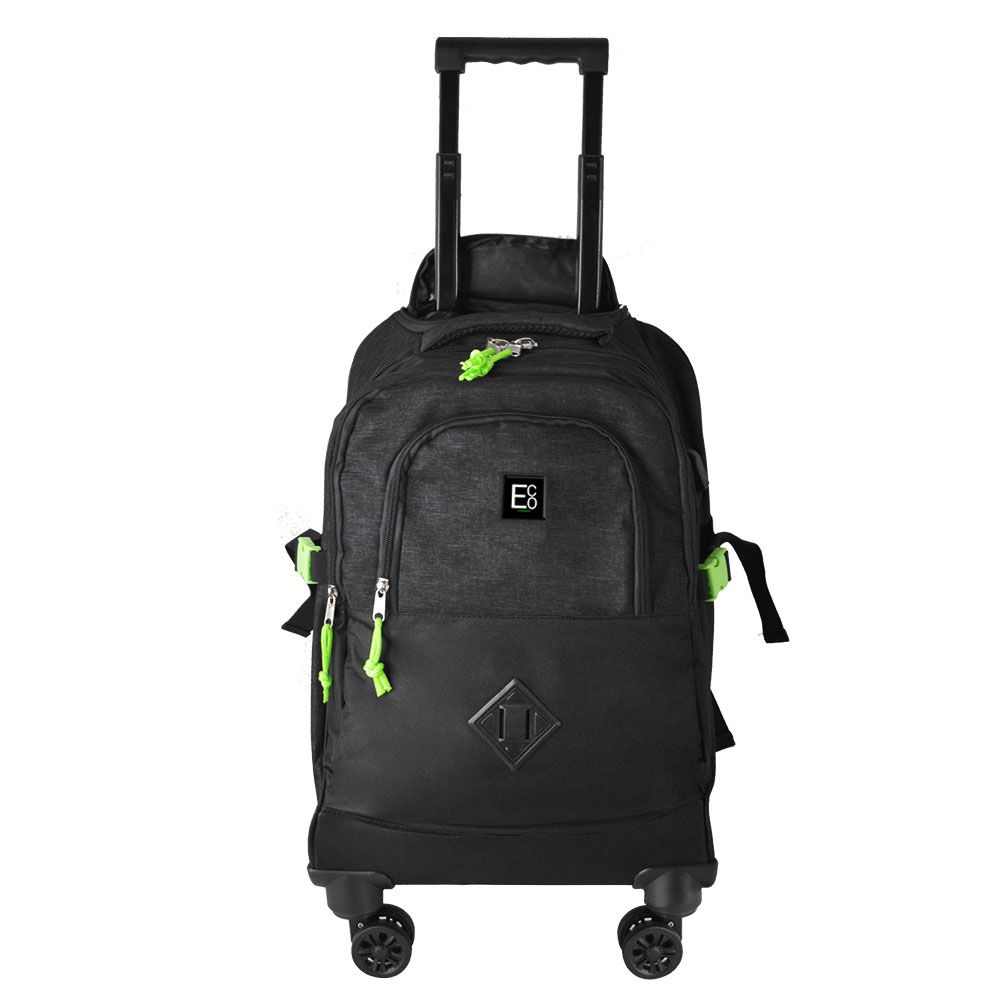 ECO Trolley Backpack with Hidden Handle Black Buy Online in South Africa
