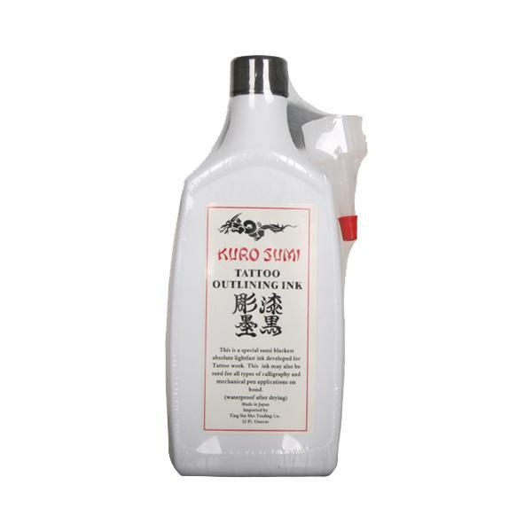 Kuro Sumi Black Outlining Tattoo Ink - 12 Oz(360ml)