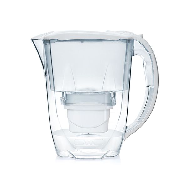 Aqua Optima Water Jug With 30 Day Filter Plastic White 2.8L "Oria" #