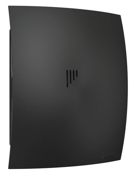 Ball bearing bathroom toilet black velvet matt designer extractor fan 120mm