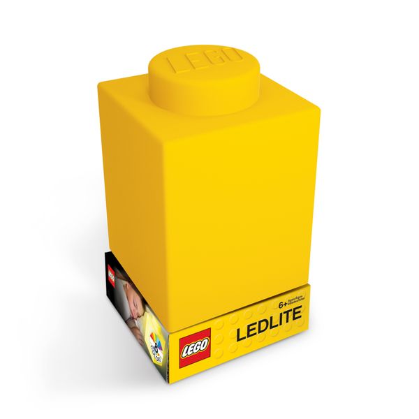 LEGO Iconic - 1x1 Silicone Brick Nitelite - Yellow