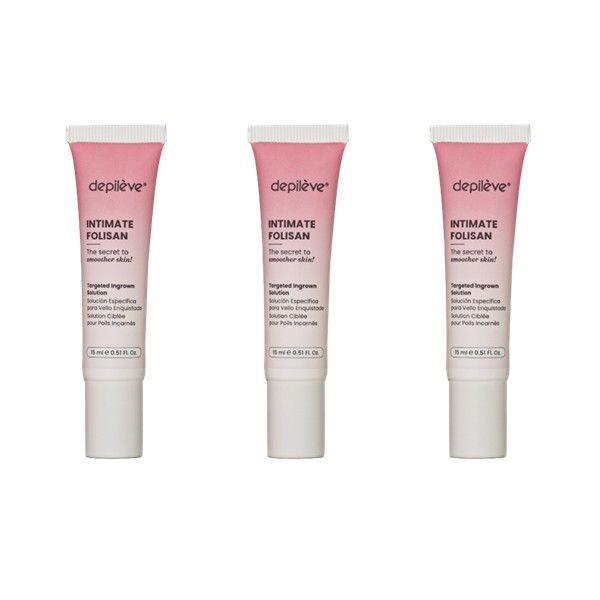 Folisan Intimate 15ml - Salicylic Acid - perfect for pimples/ingrowns(3pcs)