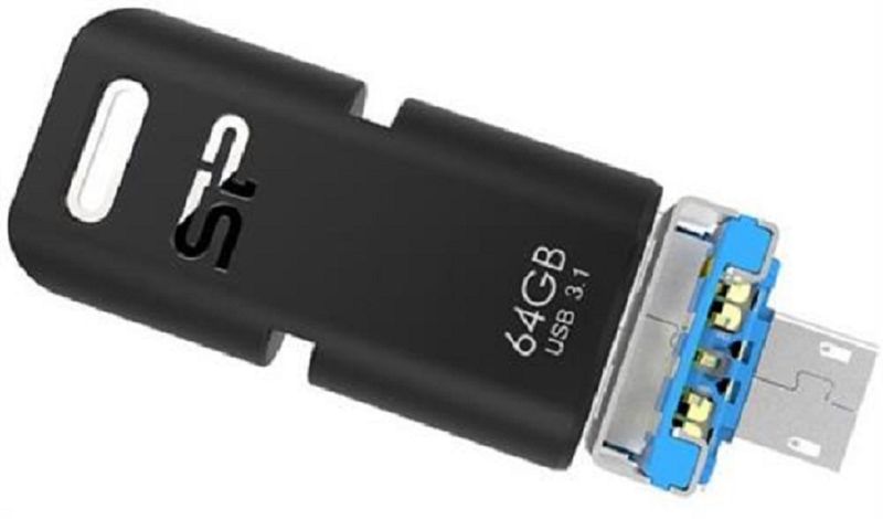 Silicon Power C50 Multifunction 64GB Mobile Flash Drive