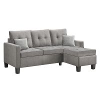 Relax Furniture - Hayley L-Shape Couch with Scatter Cushions