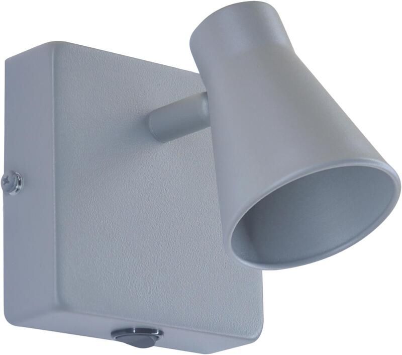 Inspire Single Spot GU10 LED 7w Metal Concrete