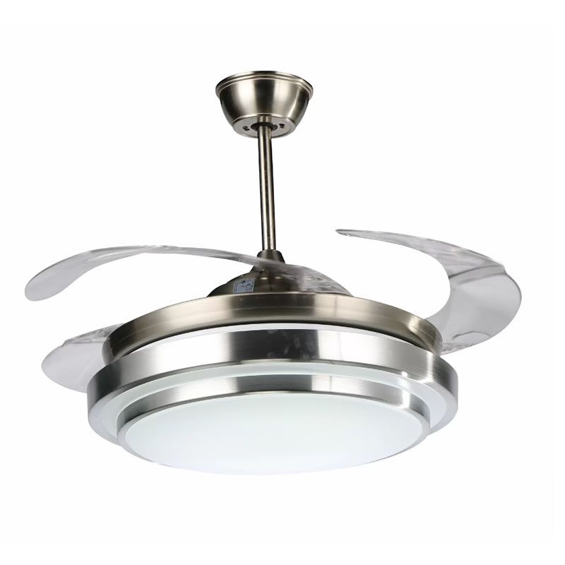 Ceiling Fan With fold-Out Blades and LED light