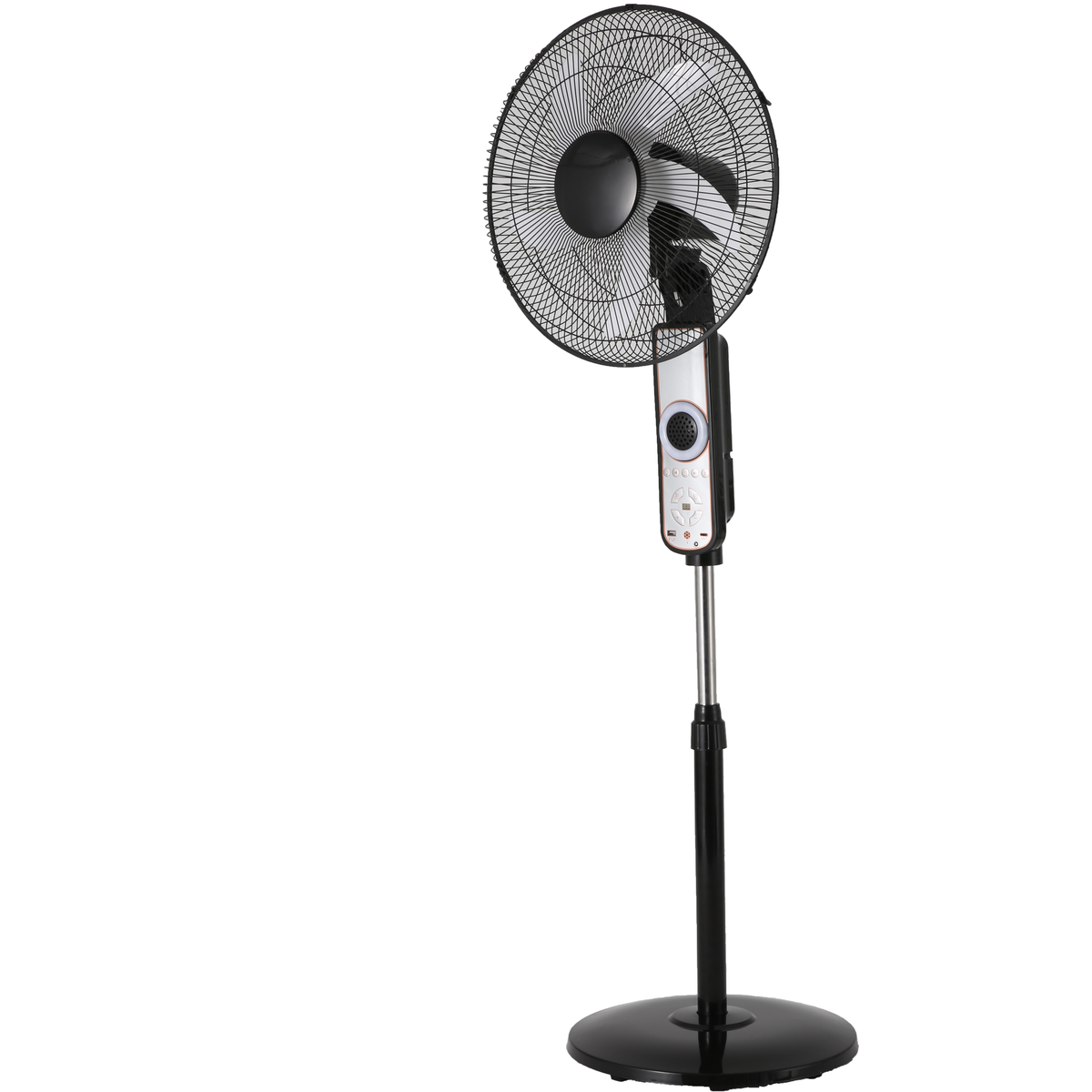 SUNFRlEND Portable 16'' Fan,Blue tooth MP3 APP control, Rechargeable Fan