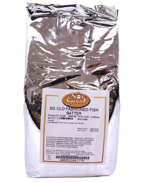 So Good - Old Fashion Fish Batter Mix 2kg