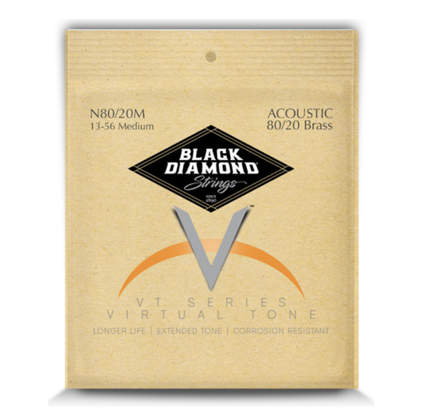 Black Diamond Acoustic Guitar Strings VT Series Medium