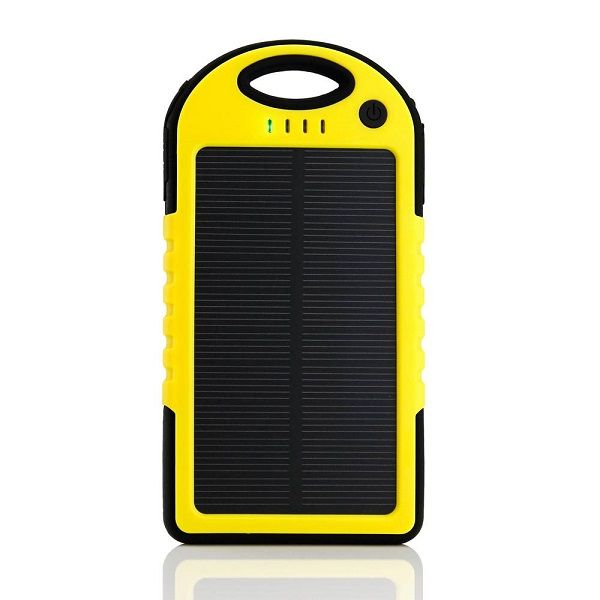 Solar Power Bank - Yellow