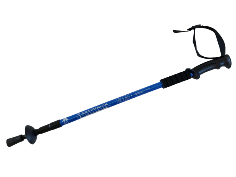 Trekking Pole, Adjustable for Hiking, Walking - Blue
