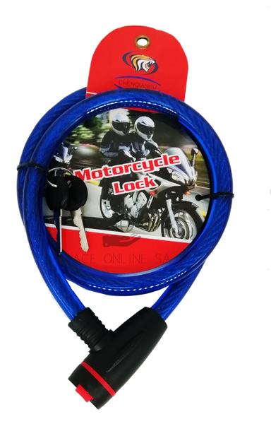 Motorcycle and Bike Locks - 3 Pack