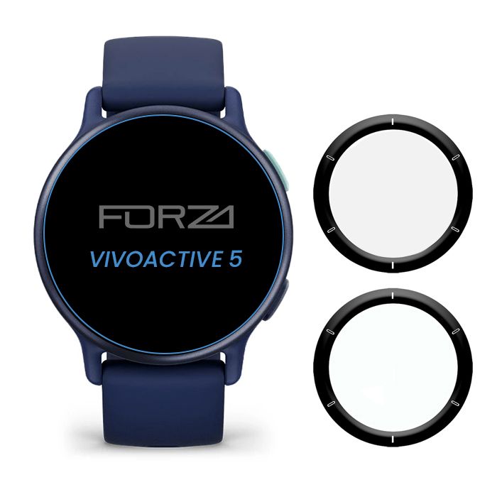5/3/2/1 Pz Copertura Completa Protezioni Schermo In Vetro Morbido Per Garmin Vivoactive 5 Orologio Sportivo Pellicole Di Copertura Protettiva Impermeabile - Foto 5