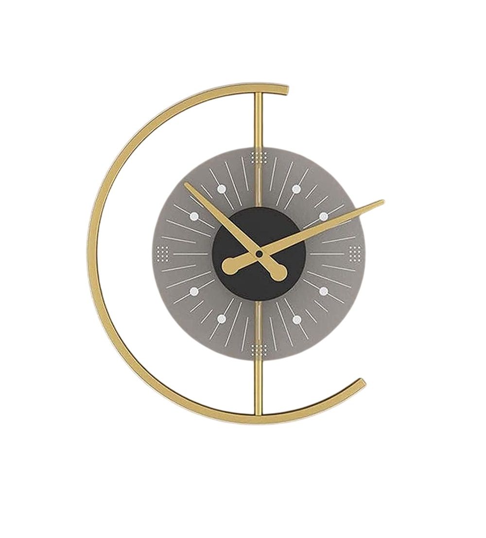 Boss Lume Elite Modern Dimmable LED 22W Chrome Flush Mount Clock Wall Lamp