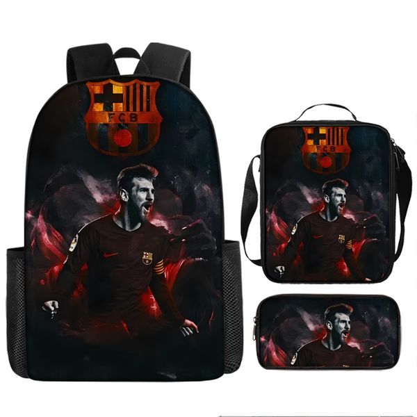 Lunch Box &amp; Pencil Case - Messi image