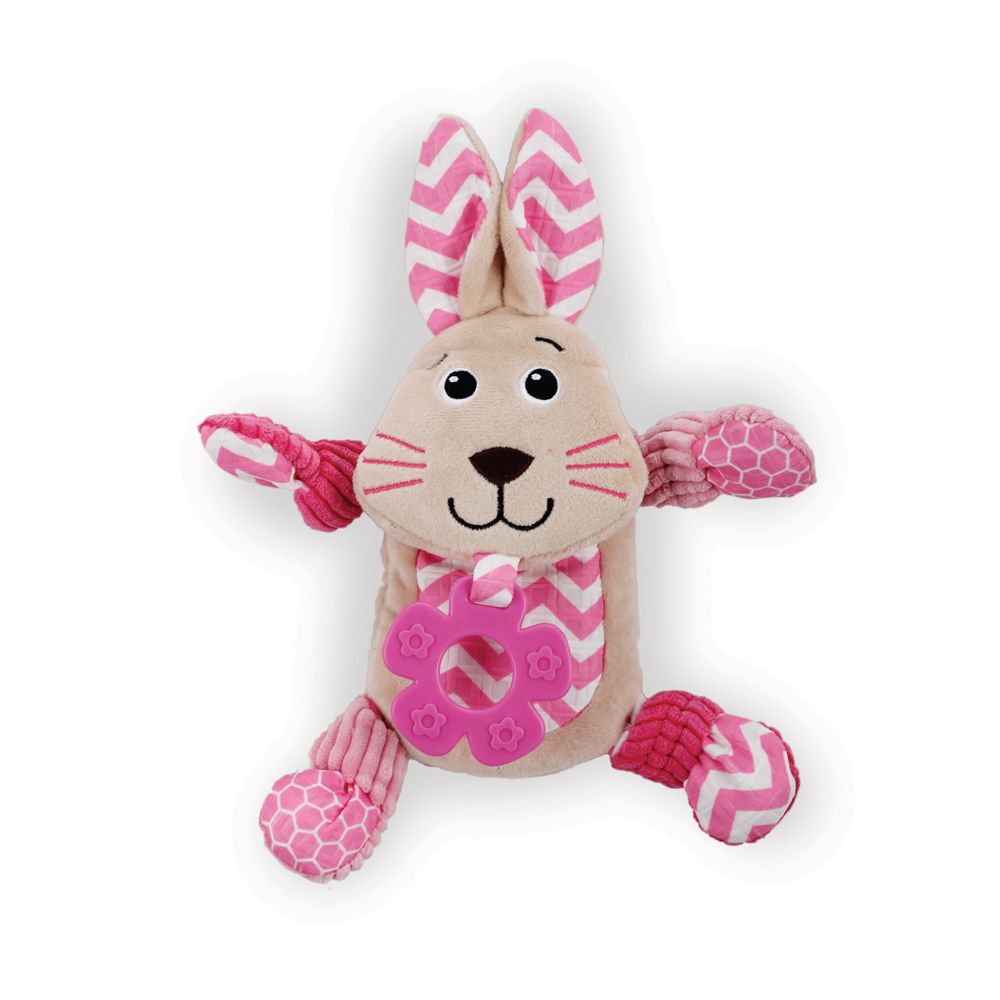 AFP Dog Toy Little Buddy Bunny Pink One Size Shop Today. Get